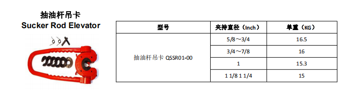 抽油杆吊卡