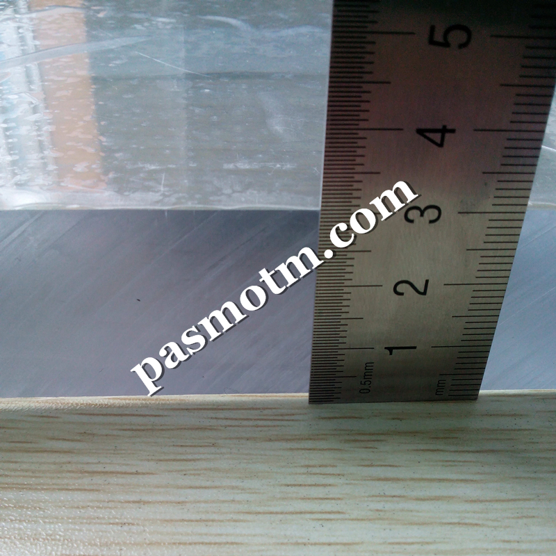 【225 mm厚のポリカーボネート板】光学透明超厚ポリカーボネート板
