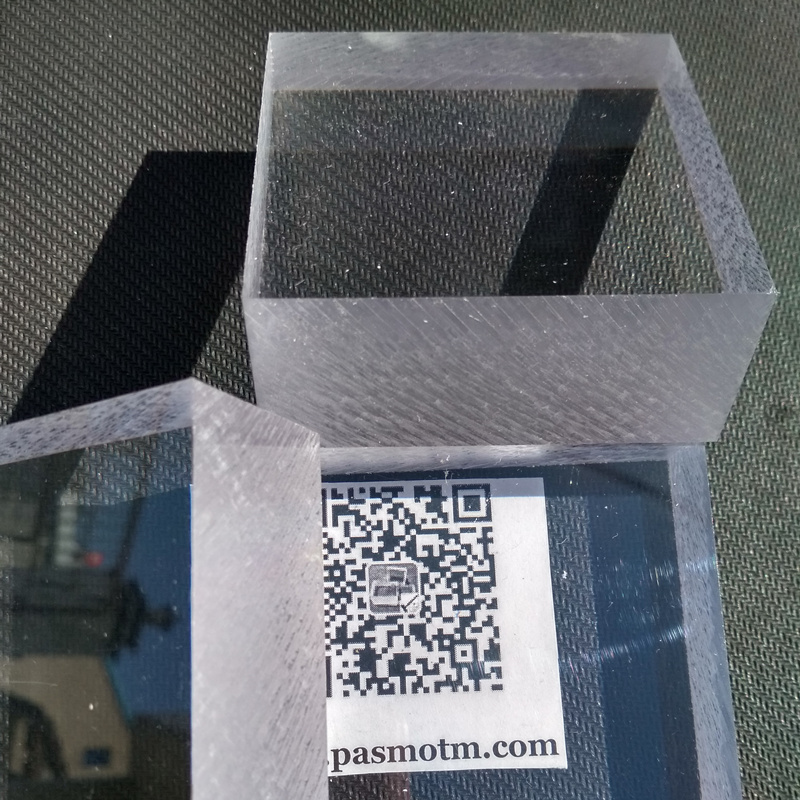 光学透明性能的特种透明材料，100毫米厚度聚碳酸酯板
