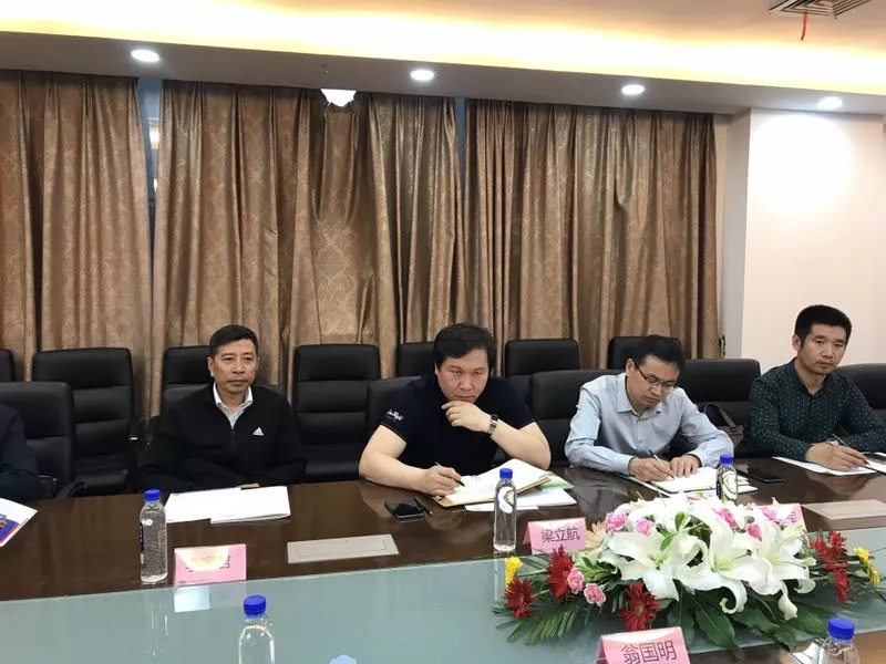遵化市委副书记梁立航携园区企业一行考察颐高