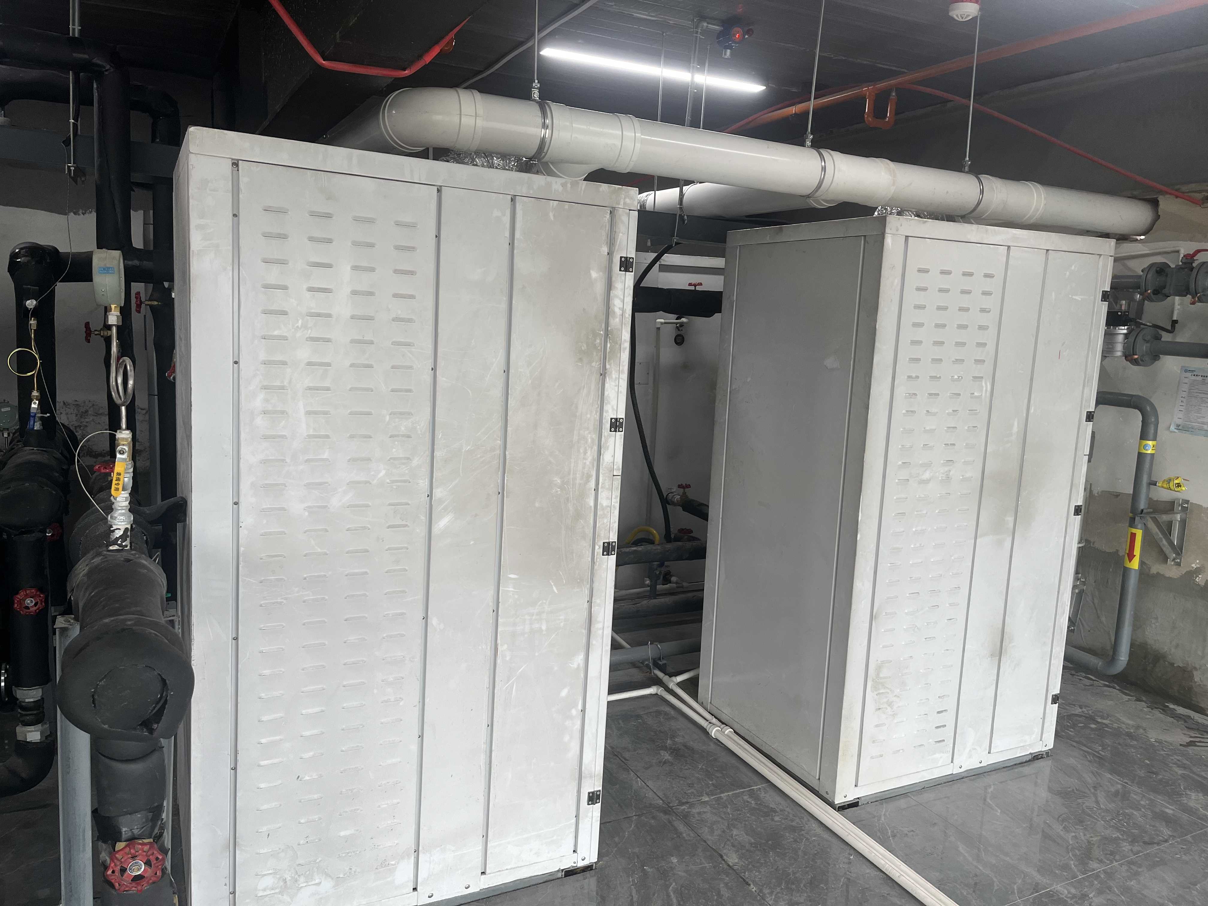 陕西西安美豪丽致酒店热水工程