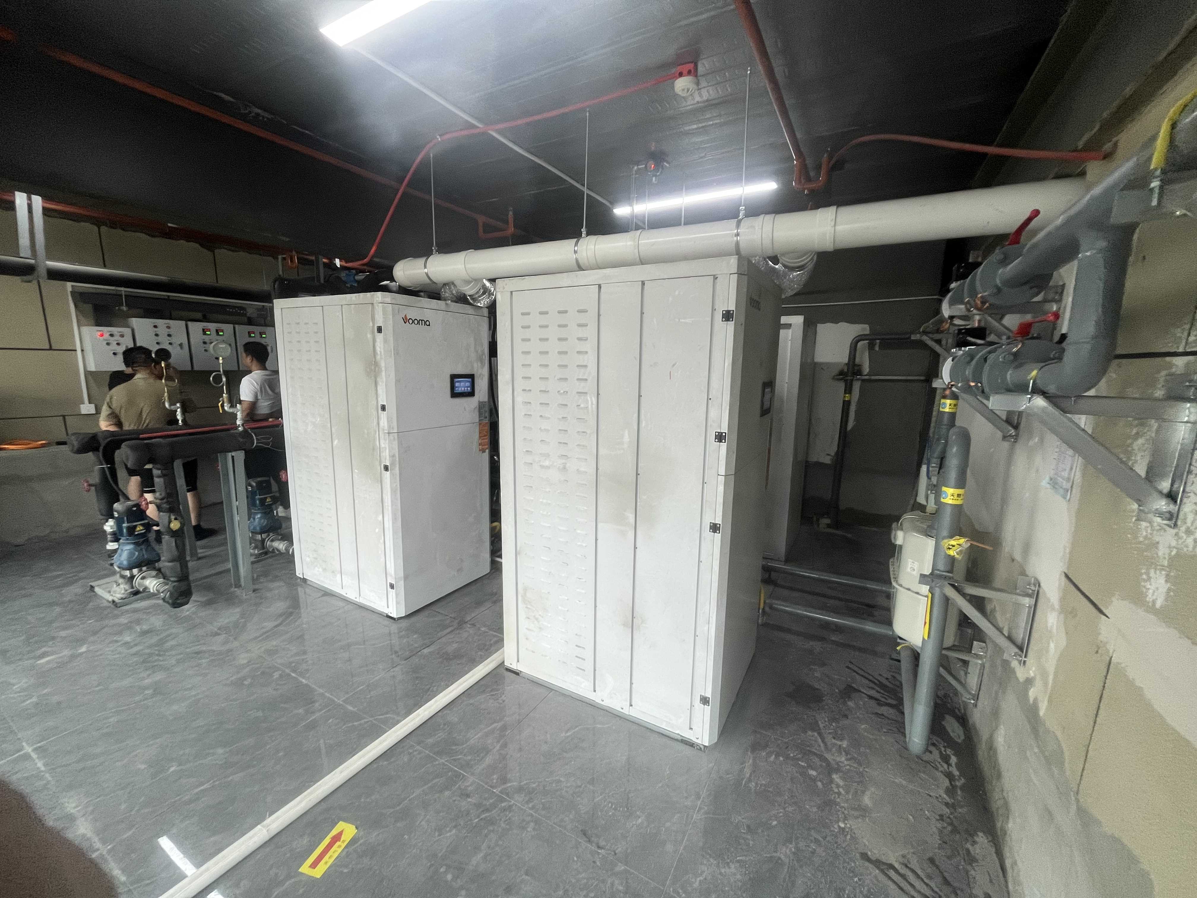 陕西西安美豪丽致酒店热水工程