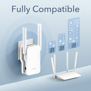 Ax1800 Wifi 6 Range Extender- Rockspace Repetidor Wifi Cubr