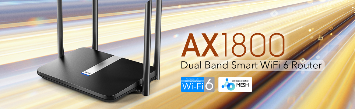 Cudy AX1800 Mesh WiFi 6 Extender Internet Booster, WiFi 6 Range Extender  (Plug and Play) - Clearance