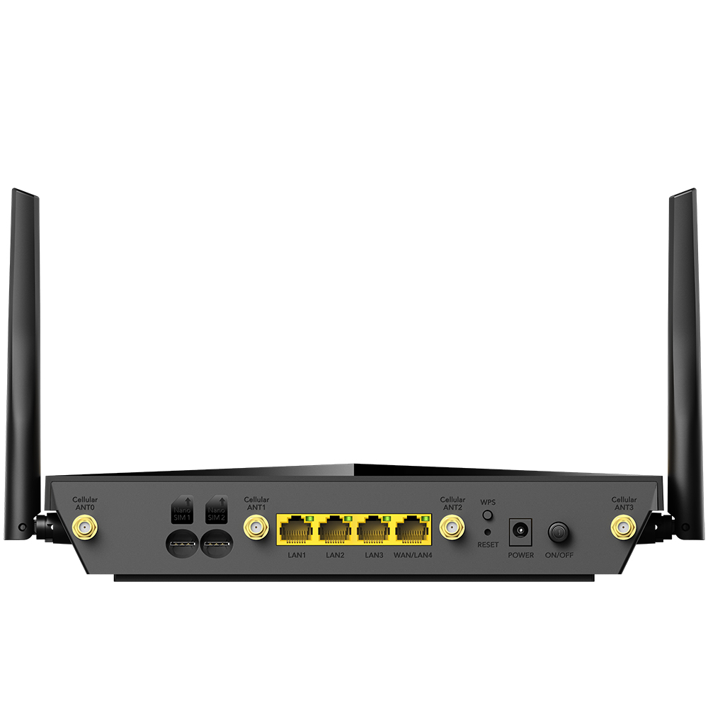 5G NR AX3000 Cellular Gateway Router, Wi-Fi 6, Dual-SIM