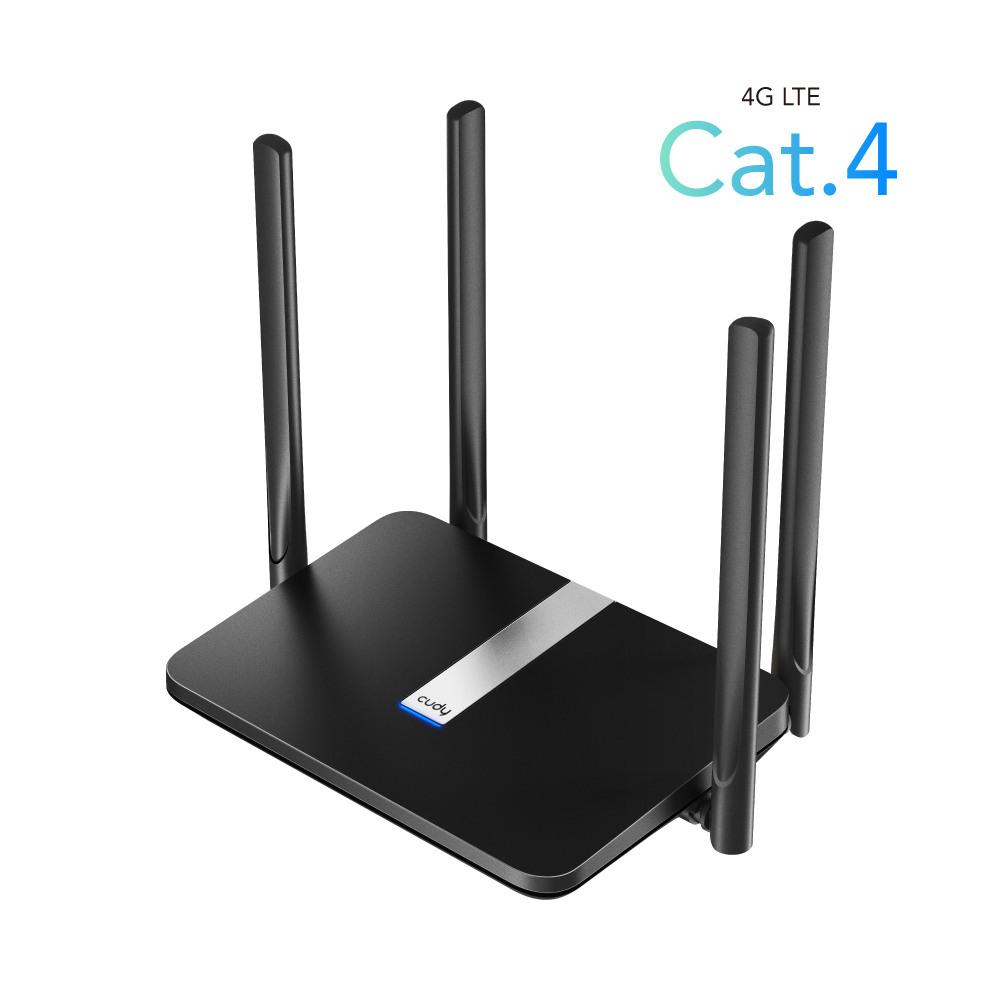 4G LTE AC1200 Dual Band Wi-Fi Router, Model: LT500-Cudy: WiFi, 4G