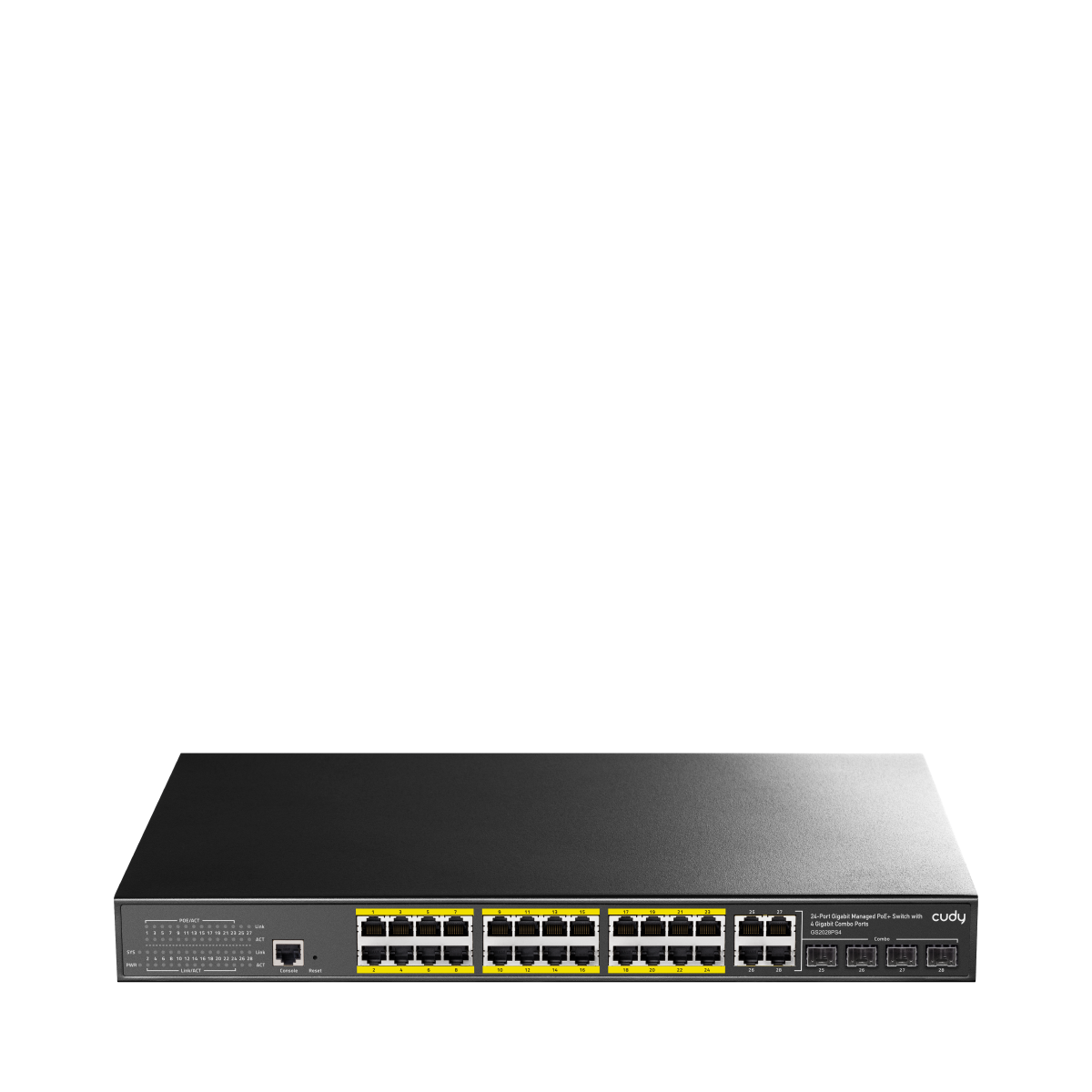 POE-GSH2404M-400: Managed 400W Gigabit PoE+ Switch_L2+ SNMP & PoE managed  Switch with Advanced VLAN Policy_PoE Switch_Products, wifi6 MESH  Router, AirLive, Managed Switch, 5G