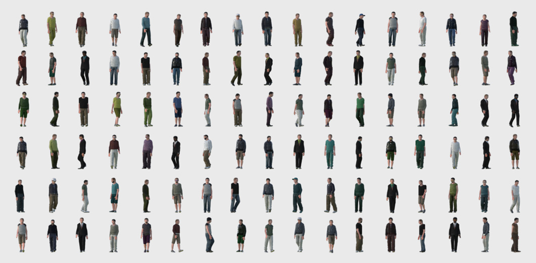 巨量人群动画和特定运动行为的人群动画我们需要更多的工作量