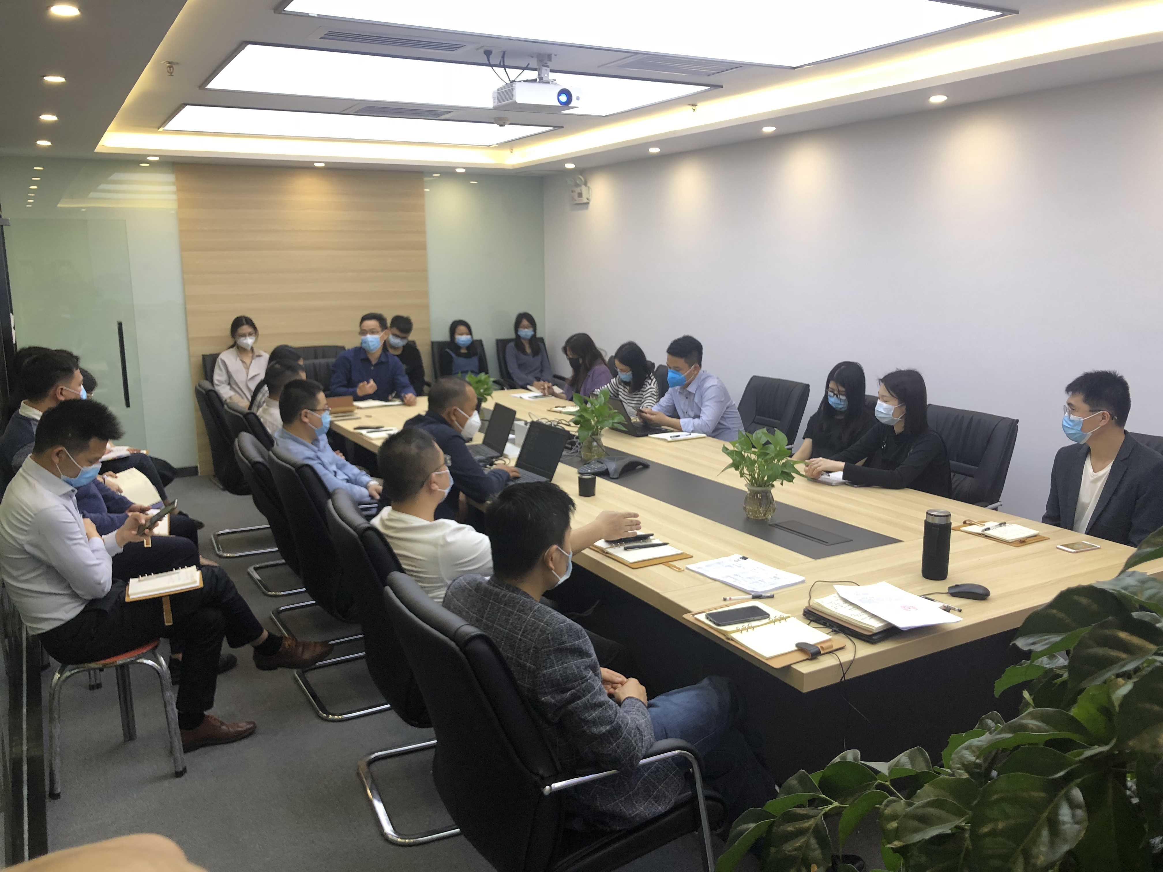 华南区总部业务团队骨干召开动员会议】锐旗人力副总经理徐志明表示