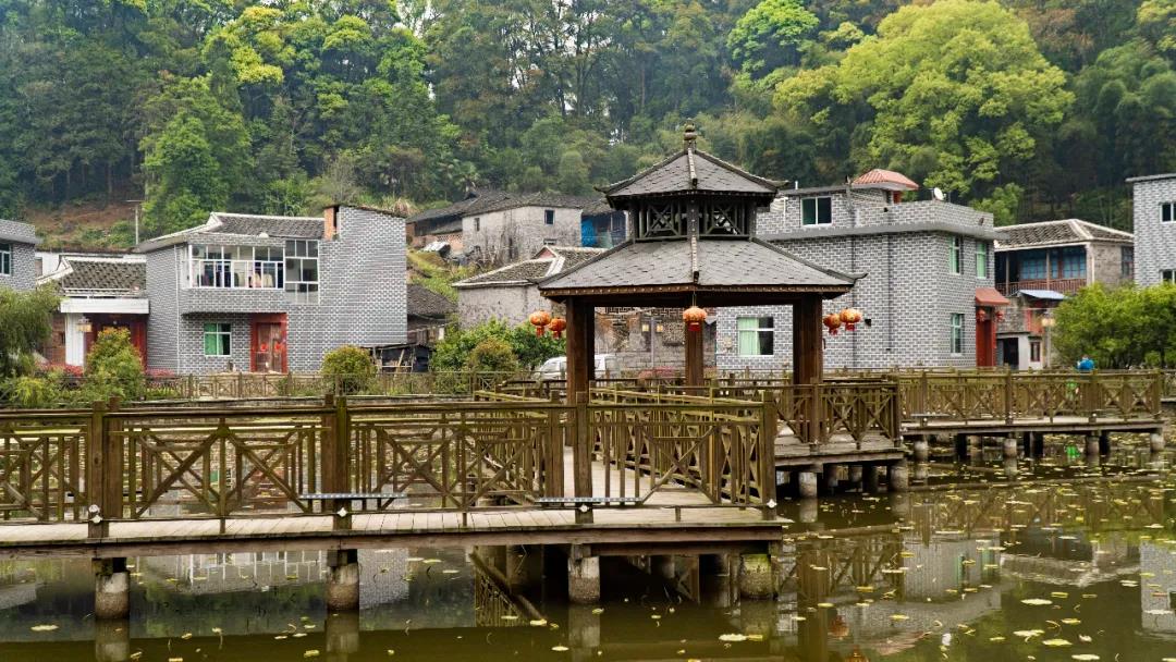 霞浦牙城镇涌山村村庄里的世外桃源