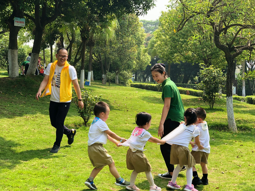 幼儿园亲子踏青美篇图片