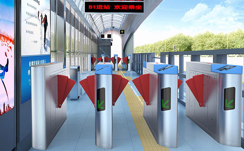 上海地铁闸机图片