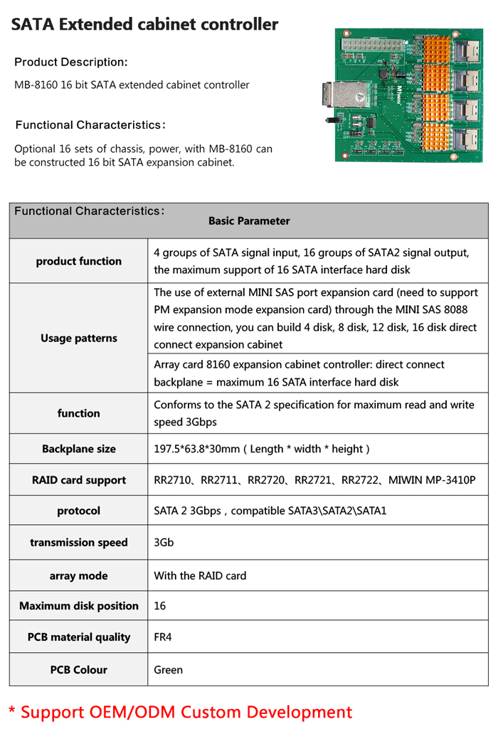 SATA-扩展柜控制器---英文
