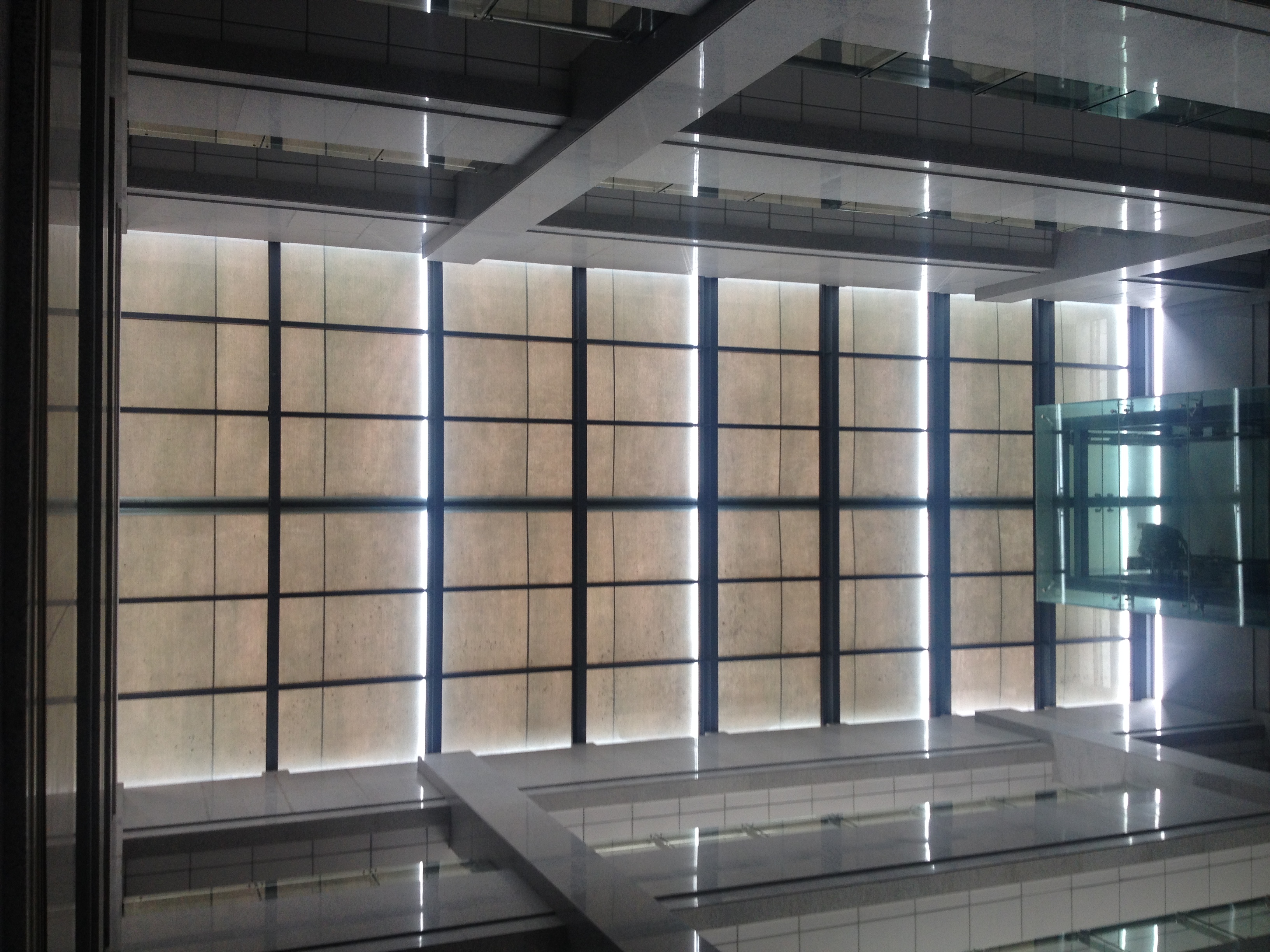 杭州急救中心电动遮阳帘采光顶电动遮阳外遮阳天幕