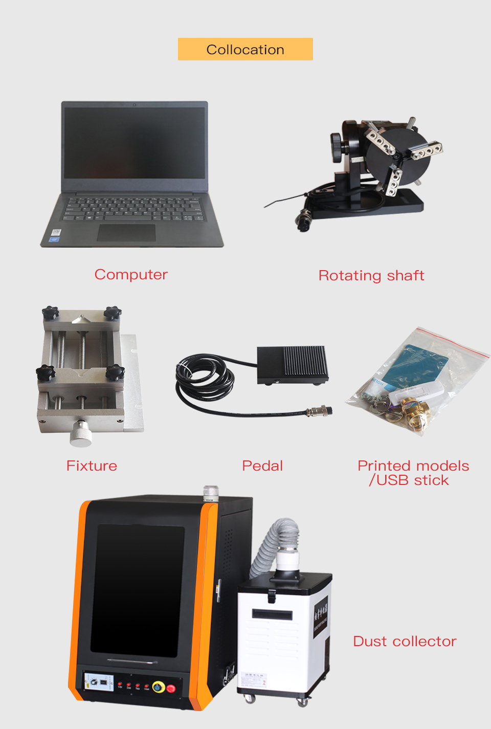 Yihui 50W Desktop Laser Marker-Yihui casting Technology Co., Ltd.