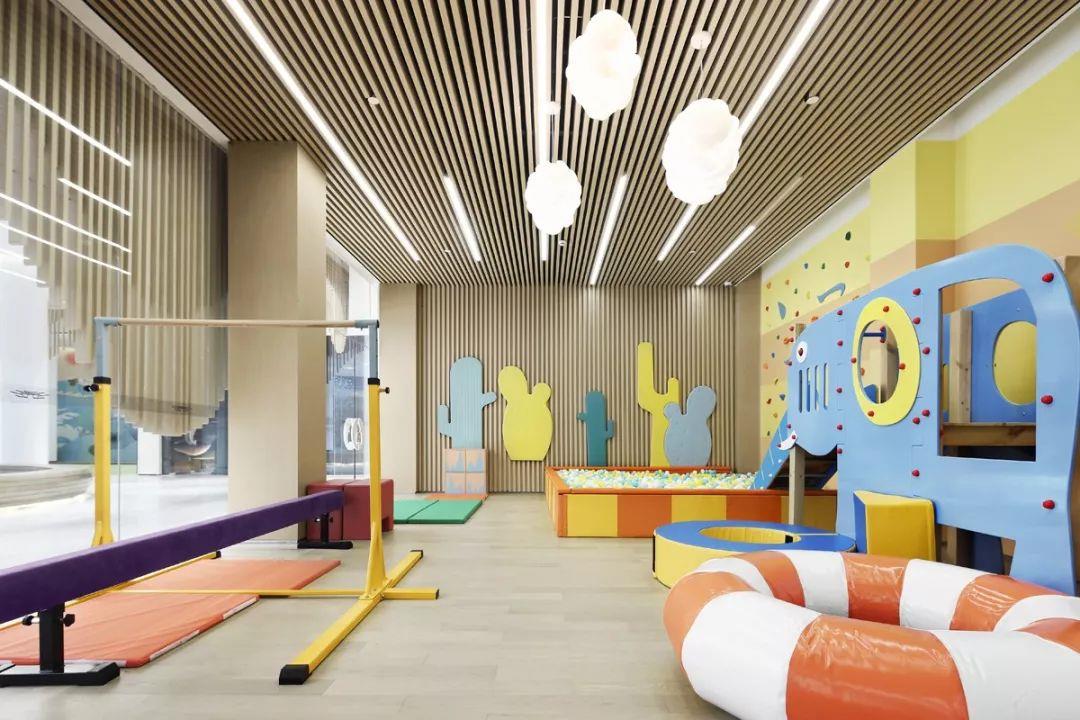 温馨的亲子会所设计,让小孩子与大自然更亲近!