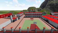 建筑工程-活动板房效果图一