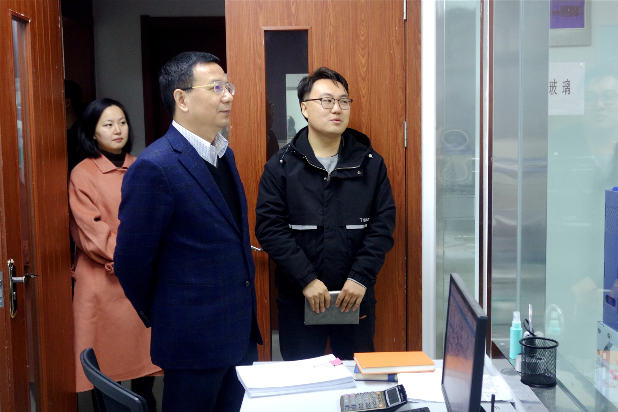 宣城市市场监管局刘富贵局长一行来拓维调研指导