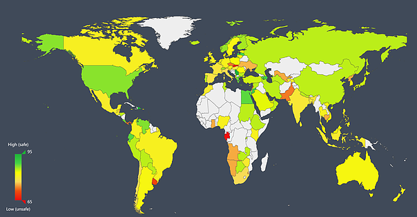 CIB全球地图