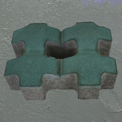 绿井字砖