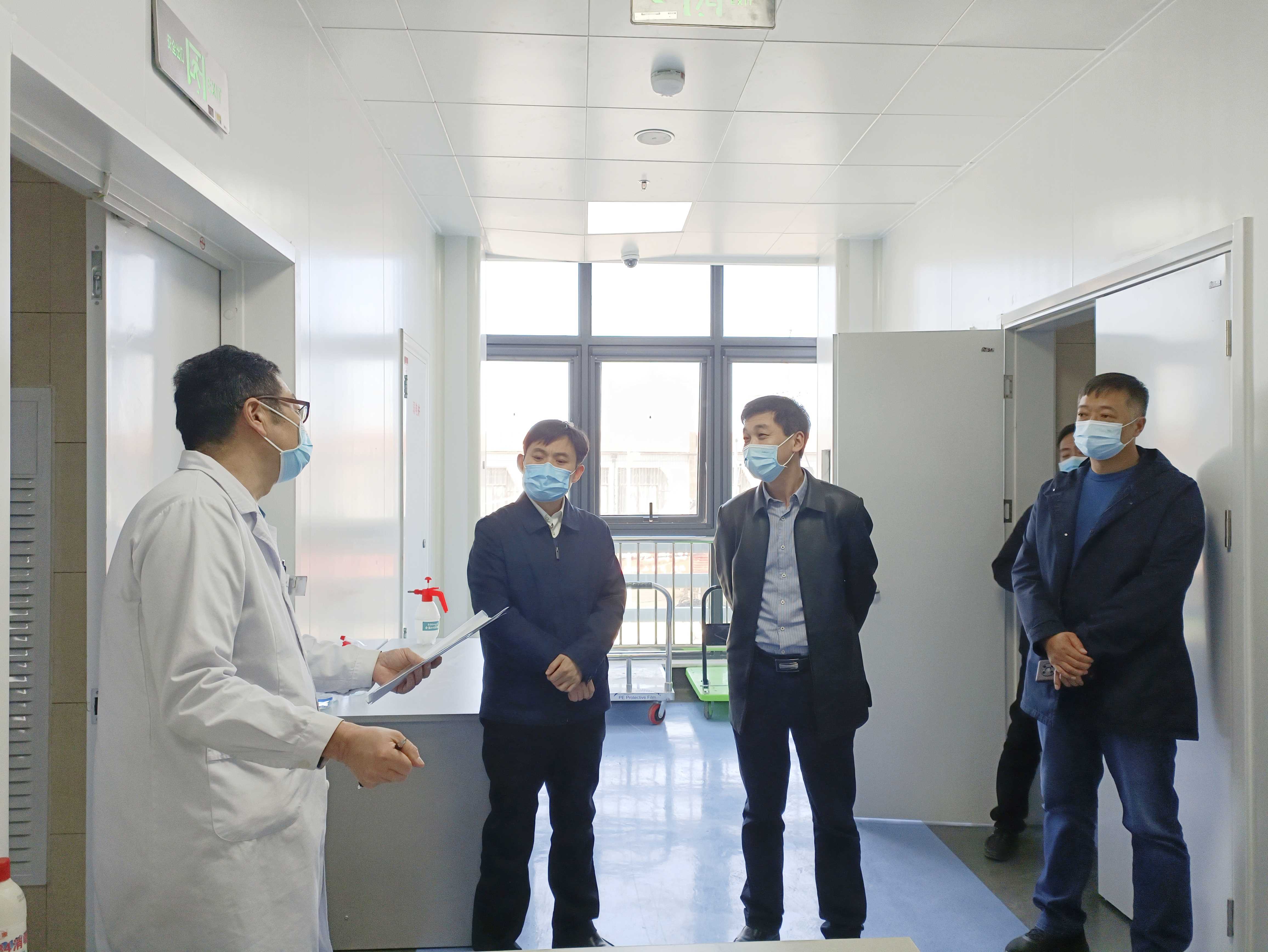 县委副书记县长刘明强莅临内黄县第二人民医院调研