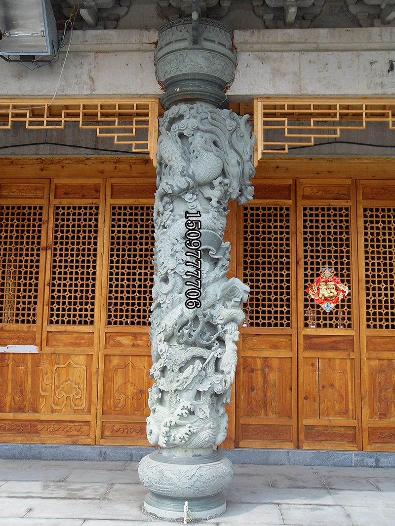 寺庙龙柱2-1