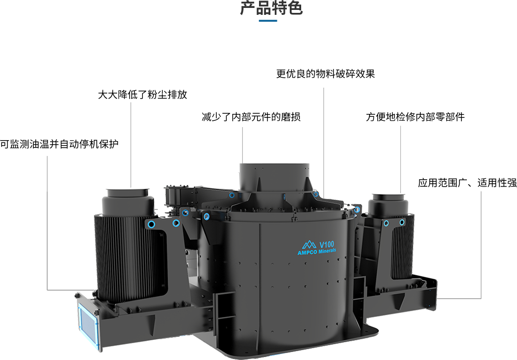 v 系列 立轴冲击式破碎机-安姆普客矿机上海有限公司官网