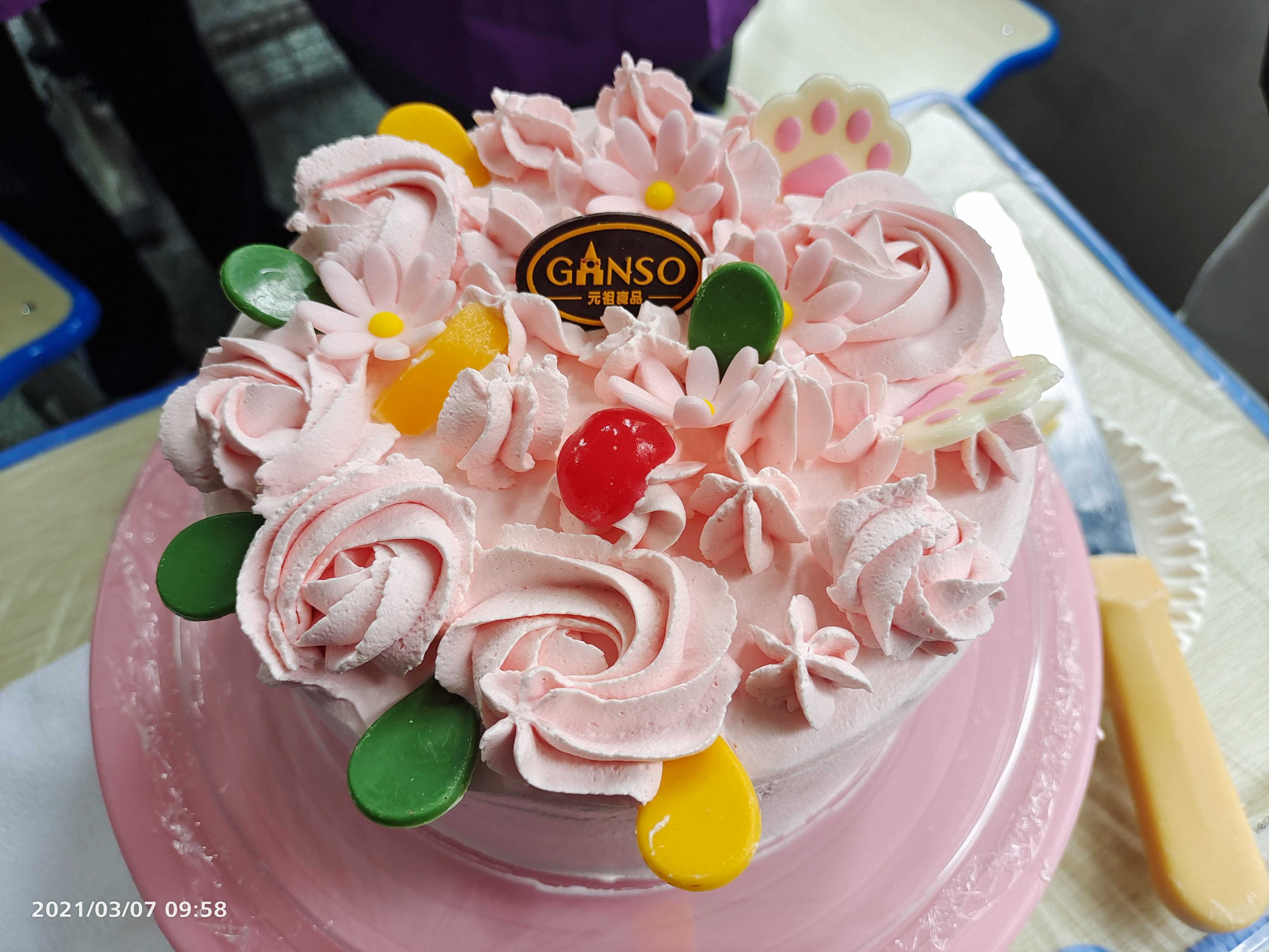 巧手烘幸福三八焙快乐蛋糕diy活动