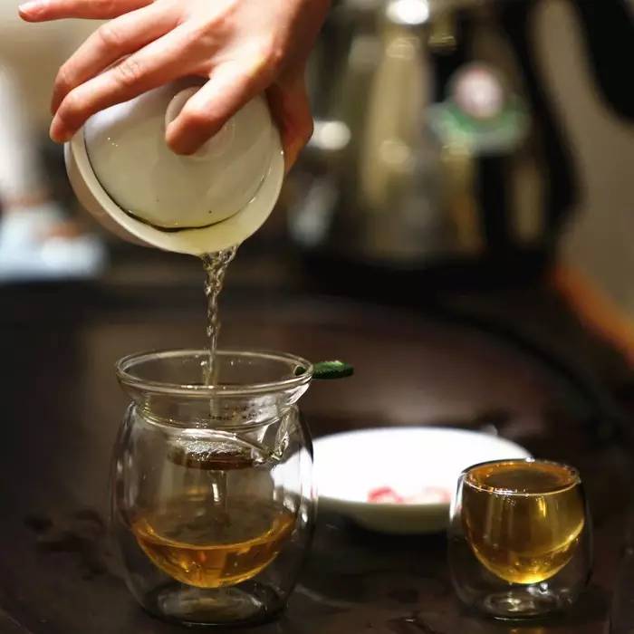 润元昌普洱茶喝茶茶汤-3