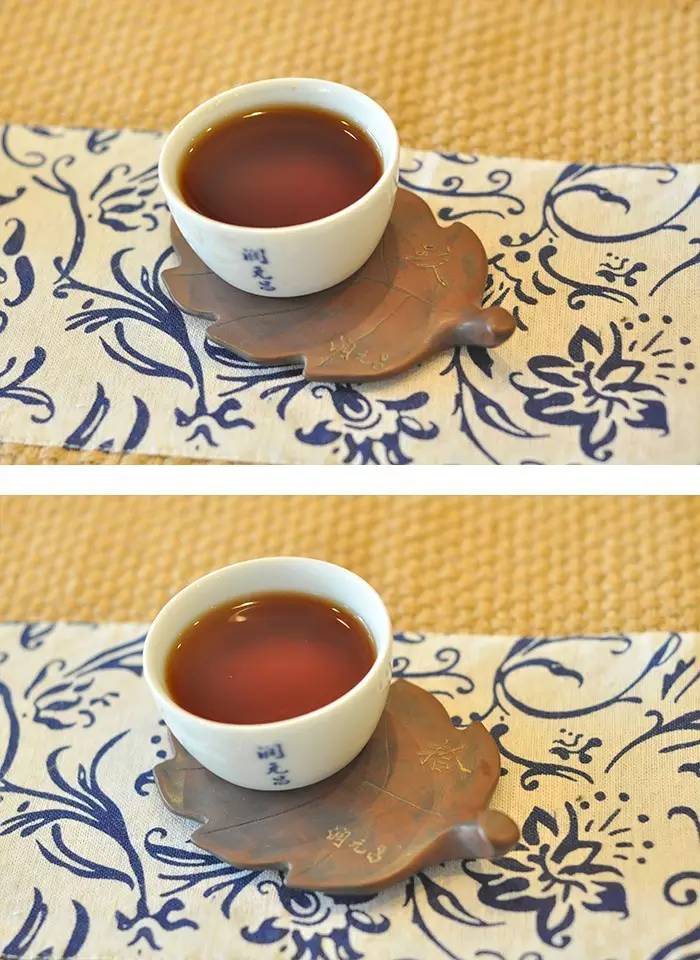 润元昌普洱茶金芽贡饼18