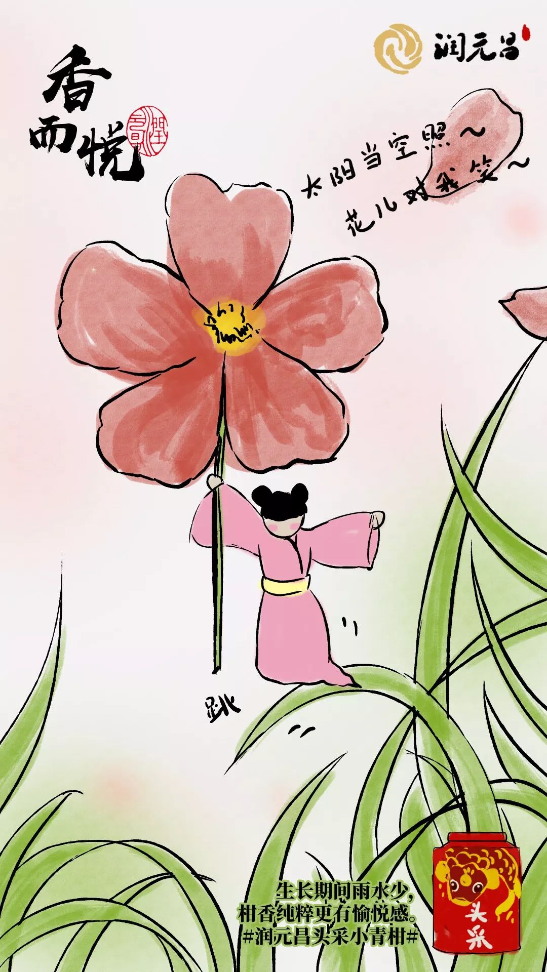 润元昌柑普茶头采小青柑-6