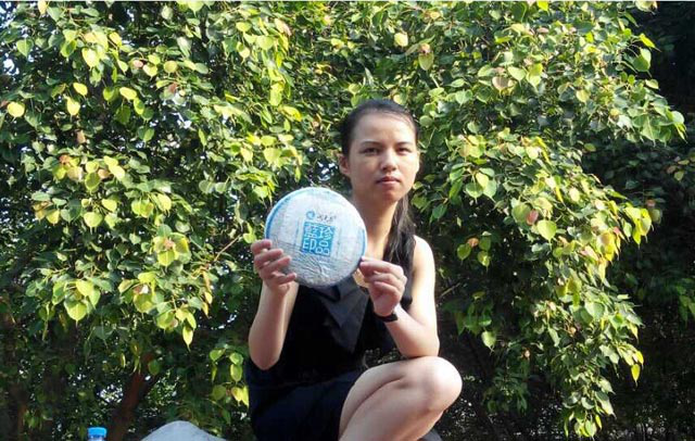 肇庆茶友代言润元昌普洱茶