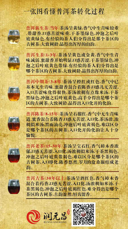 0716一张图看懂普洱茶转化过程
