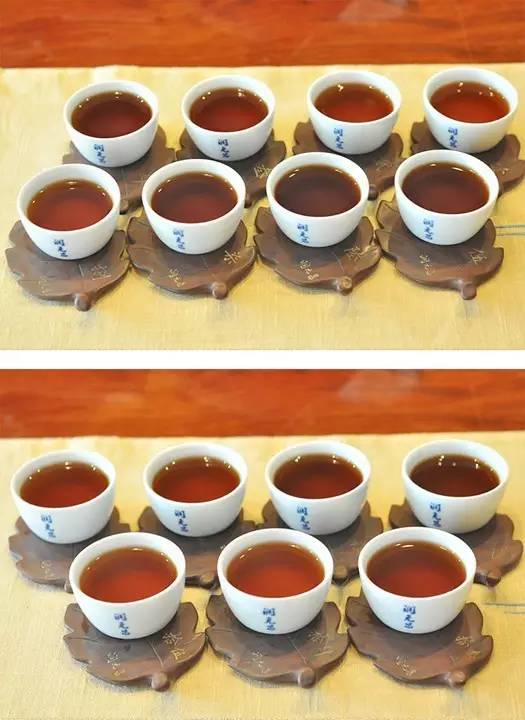 润元昌普洱茶老茶头开汤-11