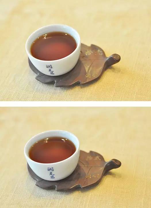 润元昌普洱茶老茶头开汤-22