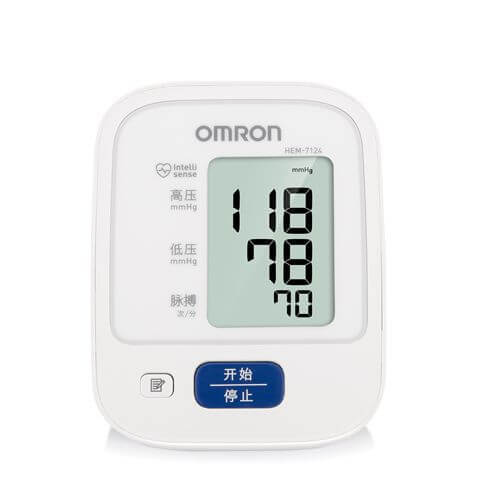 欧姆龙电子血压计hem-7124-广州宏彦邦医疗用品官网