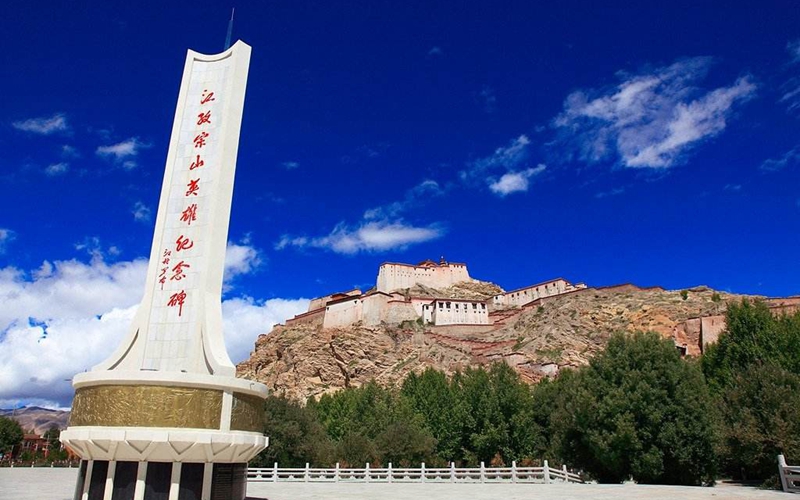 江孜宗山古堡