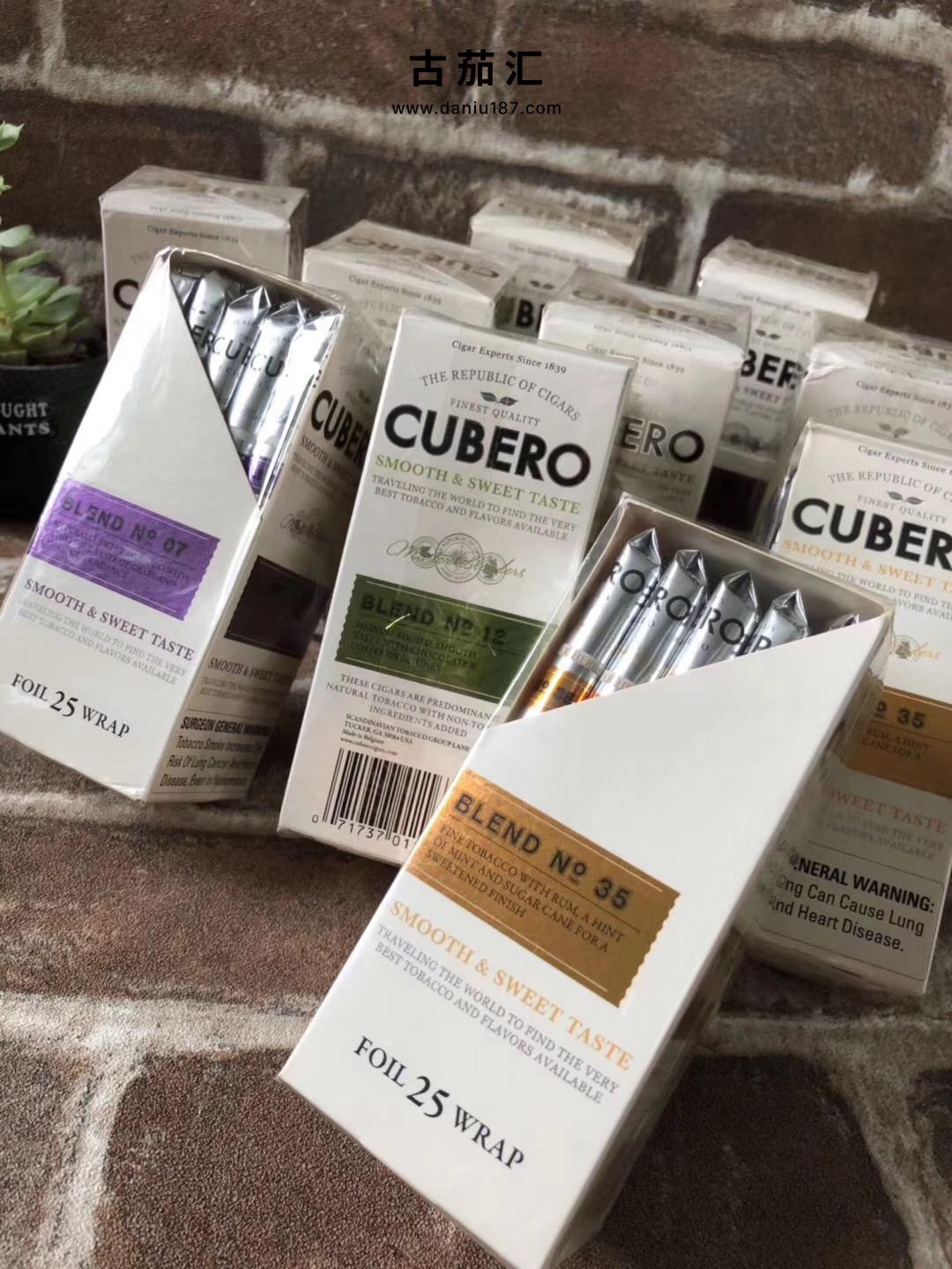 库贝罗小雪茄7号12号35号cuberoblendno7no12no35