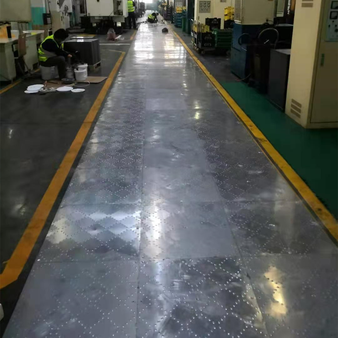 工程案例- 金属地板-车间地板-工业不锈钢地板-河间市凯尔达机械附件