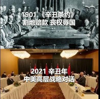 对比图刷屏1901和2021都是辛丑年但中国已不是原来的中国