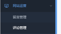 网站运营功能展示