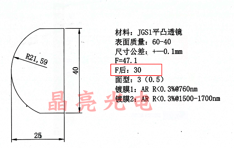 石英透镜