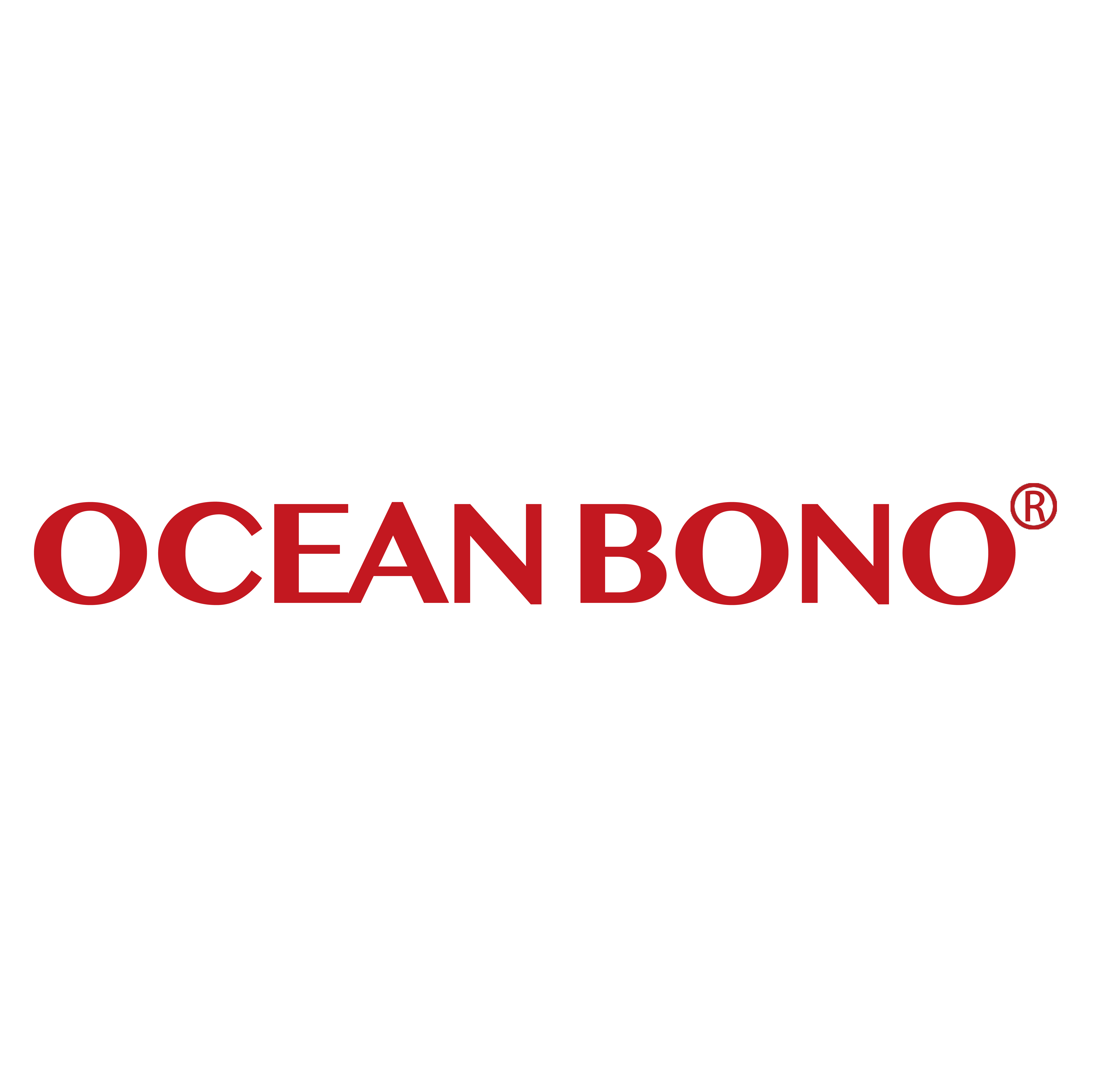 OCEANBONO品牌LOGO-镂空方形