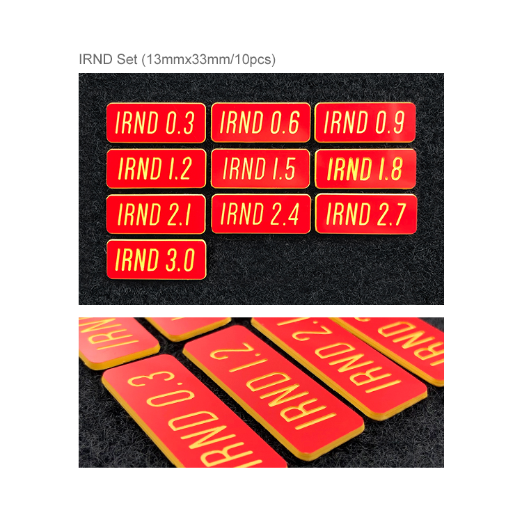 IRNDSet-13mmx33mm10pcs