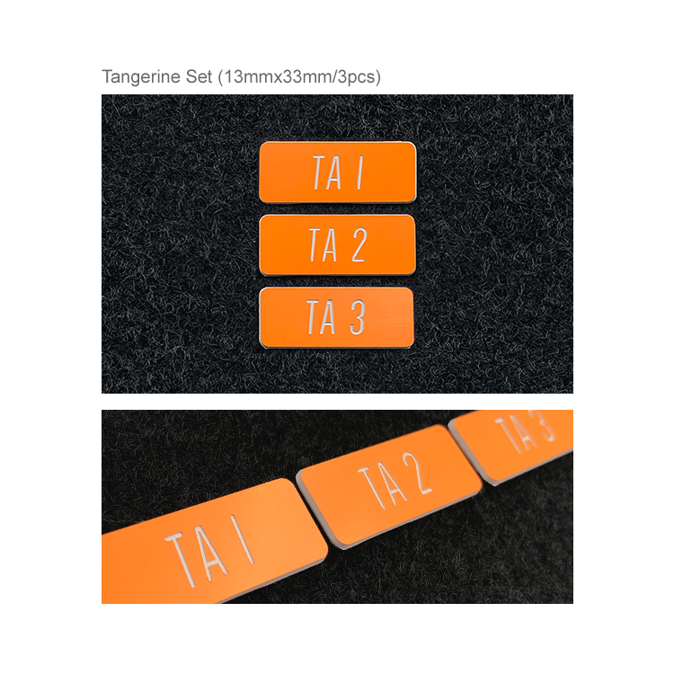 TangerineSet-13mmx33mm3pcs