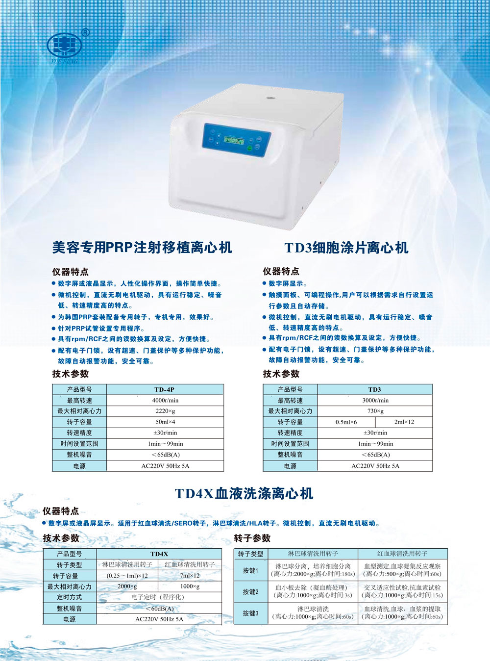 离心机-78-P43-美容专用PRP离心机-细胞涂片离心机-血液洗涤离心机