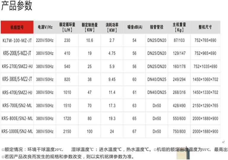 直热式热泵热水机组3