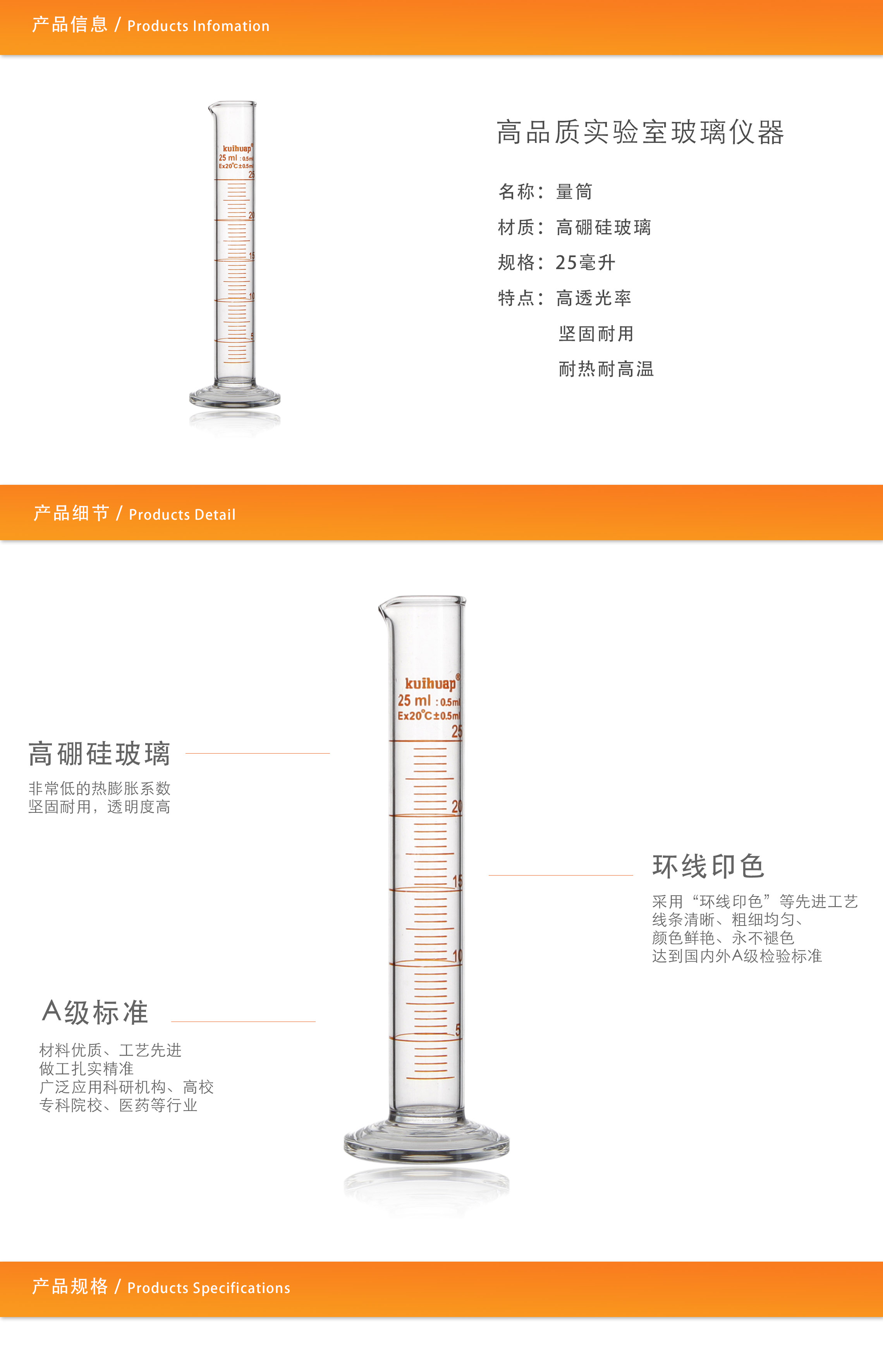 量筒25ml