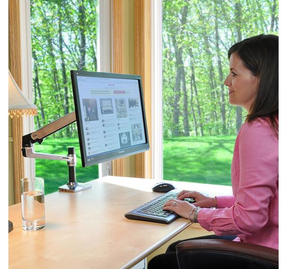 恒力专利技术加持，45-241-026显示器支架成爱格升明星产品