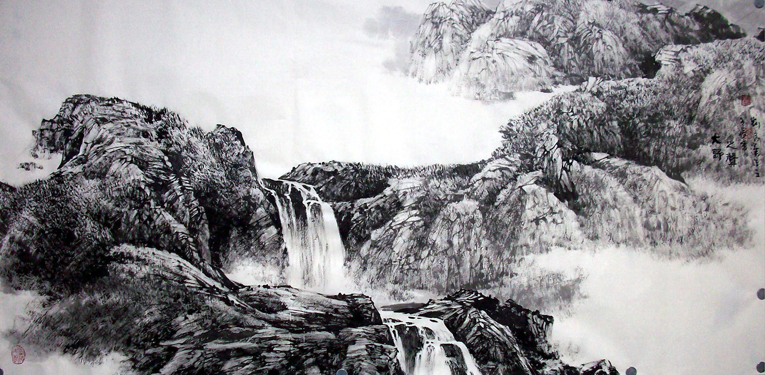 《大野之声》198cmx98cm1